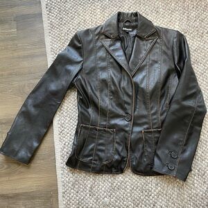 Dollhouse faux leather jacket